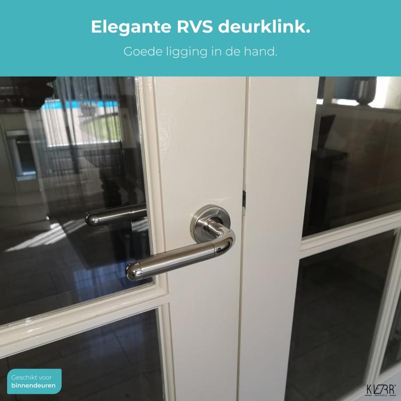 Deurklink Graceful rvs