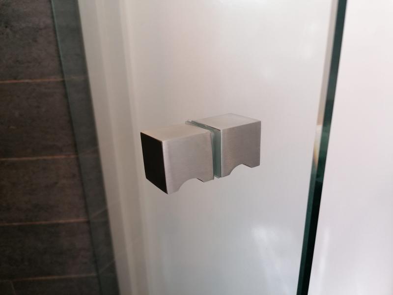 stainless steel shower door knob